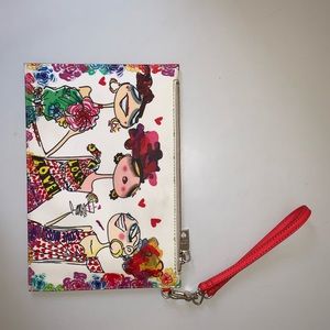 Moschino Love Canvas Pouch